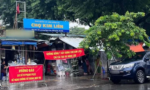 Tạm dừng hoạt động chợ lâu đời hơn 30 năm ở Hà Nội