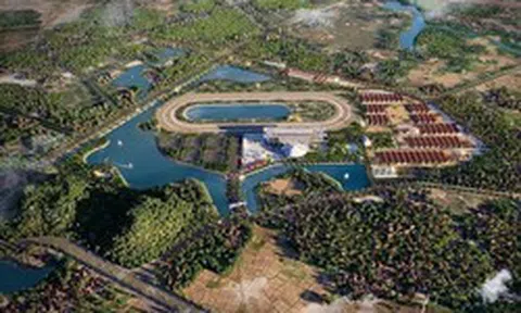 Việt Nam sắp có trường đua ngựa 420 triệu USD, quy mô 125ha, khán đài có sức chứa 30.000 người, cách trung tâm Hà Nội khoảng 40km
