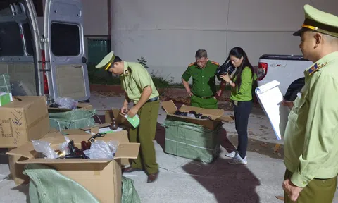 Chặn đứng vụ buôn lậu 1000 máy sấy tóc giả nhãn hiệu Panasonic