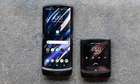 Cận cảnh chiếc điện thoại Motorola Razr 5G chính thức ra mắt