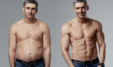 Bí quyết giúp nam giới trên 40 tuổi giảm mỡ bụng