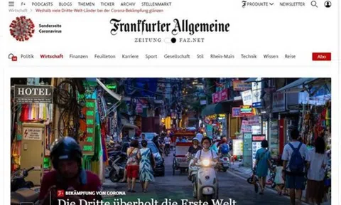 Báo Đức ca ngợi hình mẫu chống dịch COVID-19 của Việt Nam