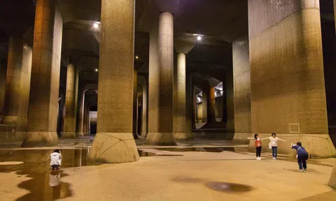 Clip: Toàn cảnh hệ thống cống ngầm lớn nhất thế giới của Nhật Bản