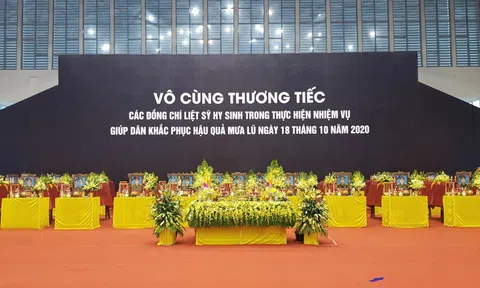 Tổ chức trọng thể lễ viếng, truy điệu 22 cán bộ, chiến sĩ Đoàn 337 hy sinh