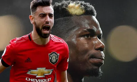 Đòn giáng mạnh vào Pogba khi Fernandes làm đội trưởng