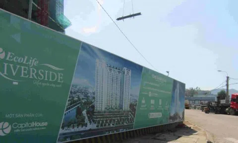 Bình Định: Thi công dự án Ecolife Riverside gây ô nhiễm môi trường, làm nứt tường nhà dân