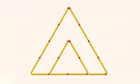 Thử sức với bài toán di chuyển que diêm