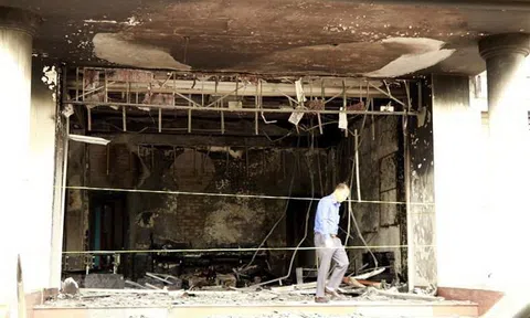 Kịp thời dập tắt vụ cháy tại trụ sở Công ty Bảo Minh Yên Bái ​