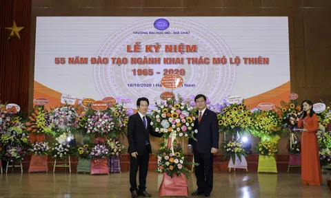 Kỷ niệm 55 năm đào tạo ngành Khai thác Mỏ lộ thiên