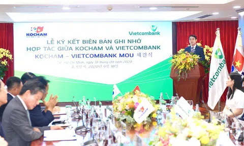 Lễ ký kết Biên bản ghi nhớ hợp tác giữa Vietcombank và Kocham