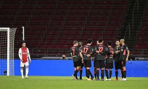 Thiếu vắng Van Dijk, Liverpool nhọc nhằn vượt ải Ajax