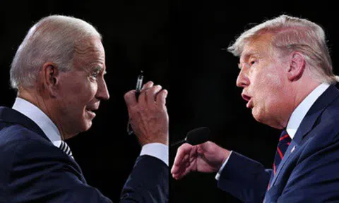 Nút tắt micro và 'buổi diễn kịch câm' Trump - Biden