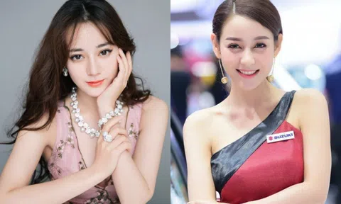 Người mẫu xe hơi giống Địch Lệ Nhiệt Ba