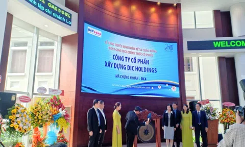 Cổ phiếu của DIC Holdings chính thức giao dịch trên sàn HOSE