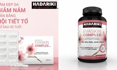 Thu hồi giấy xác nhận thực phẩm bảo vệ sức khỏe Evaskin Complex