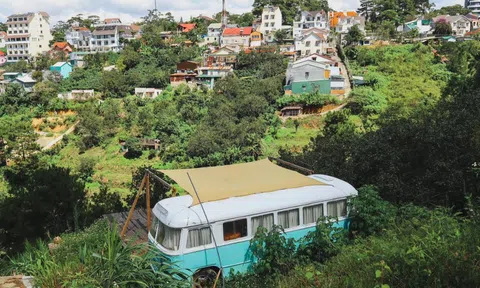 Homestay xe buýt mới lạ ở Đà Lạt