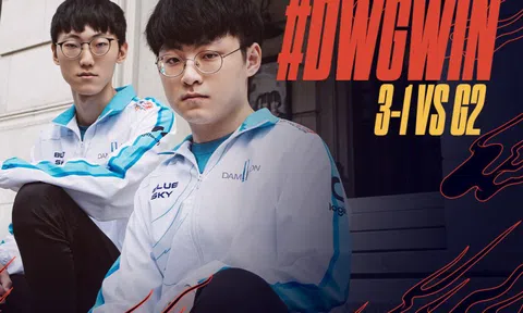 [CKTG2020] G2 1 - 3 DWG: "OUT TRÌNH" cho đại diện đến từ Hàn Quốc