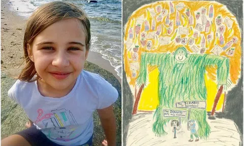 Cô bé 13 tuổi thắng giải vẽ minh họa cho sách của J.K. Rowling