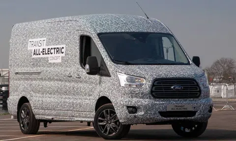 Ford Transit sắp có phiên bản chạy điện hoàn toàn