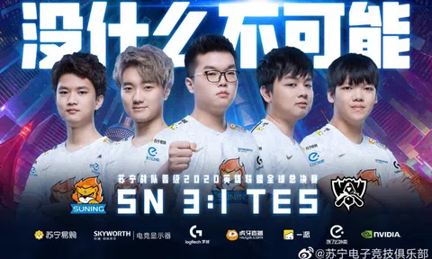 [CKTG2020] SN 3 - 1 TES: Karsa "đổ lệ", SofM khiến thế giới phải "nể"