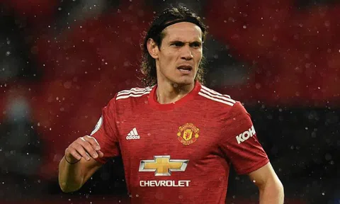 Đội hình dự kiến của Man Utd trước Leipzig: Cavani lần đầu đá chính?