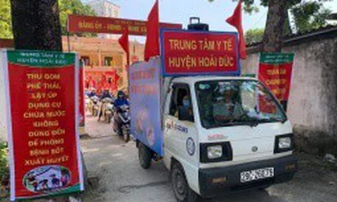 Phát động phòng chống sốt xuất huyết trên địa bàn huyện Hoài Đức, Hà Nội
