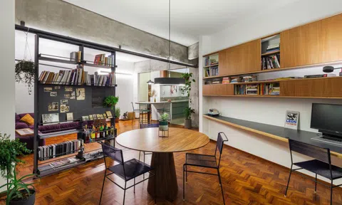 Cải tạo căn hộ 130 m2 trong tòa nhà gần 80 năm tuổi