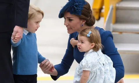 Bí quyết dạy con cư xử đúng mực của Công nương Kate