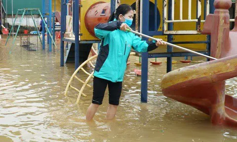 Dạy bù cho học sinh vùng lũ