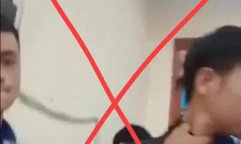 Triệu tập 2 học sinh đánh vào mặt, bóp cổ bạn trong lớp