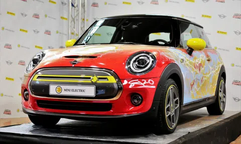 MINI Cooper SE có phiên bản siêu anh hùng The Flash