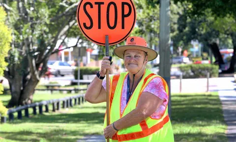 Học sinh ở Australia viết thư cảm ơn người điều khiển giao thông