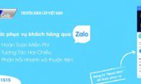 Truyền hình Cáp Việt Nam phục vụ khách hàng trên Zalo