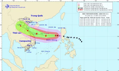 Công điện của Thủ tướng về việc tập trung ứng phó với bão số 13