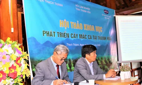 Hội thảo khoa học phát triển cây mắc ca tại Thanh Hóa