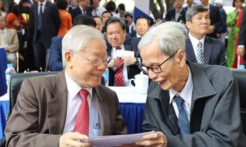 Tổng bí thư, Chủ tịch nước Nguyễn Phú Trọng thăm trường xưa