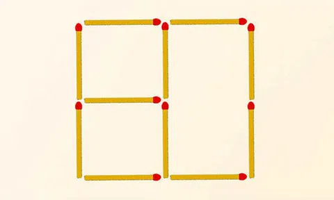 Bài toán que diêm vừa dễ vừa khó thách thức người chơi