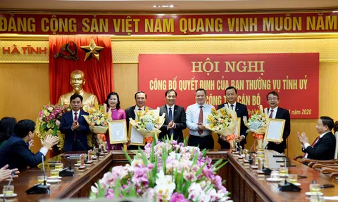 Hà Tĩnh điều động, bổ nhiệm nhiều nhân sự, lãnh đạo mới