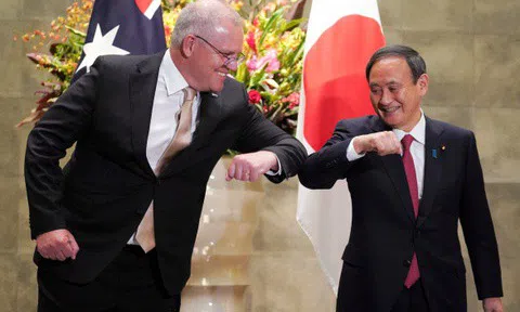 Nhật, Australia đạt thỏa thuận bước ngoặt về tập trận chung