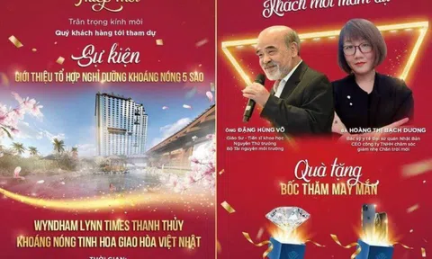 Công ty Onsen Fuji tổ chức sự kiện giới thiệu về một dự án chưa có ĐTM