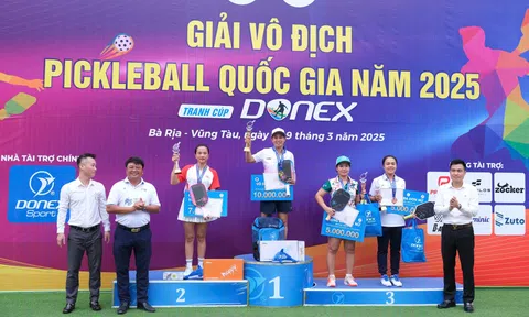 CLB PICKLEBALL D-JOY XUẤT SẮC VÀO CHUNG KẾT 9/10 NỘI DUNG TẠI GIẢI VÔ ĐỊCH PICKLEBALL QUỐC GIA 2025