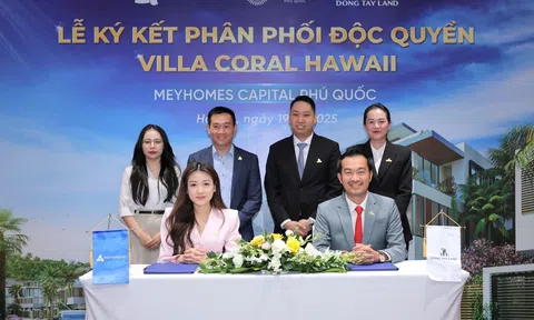 Đông Tây Land bắt tay MeyGroup phân phối độc quyền Villa Coral Hawaii Phú Quốc