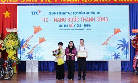 Trao học bổng “TTC - Nâng bước thành công” lần thứ 40 năm 2025