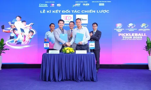 Công bố chiến lược phát triển hệ sinh thái, hệ thống giải đấu Pickleball D-Joy 2025 và lễ ký kết với các đối tác