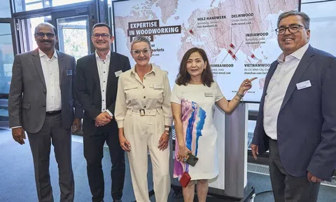 Triển lãm công nghiệp chế biến gỗ khởi sắc khi VietnamWood và NürnbergMesse ký kết thỏa thuận đối tác chiến lược 