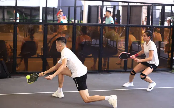 Pickleball CAND khu vực phía Nam mở rộng lần thứ I quy tụ các tay vợt phong trào và chuyên nghiệp