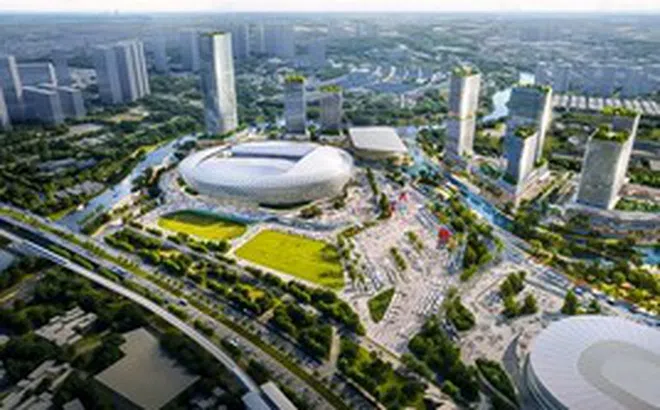 Tin vui: Siêu dự án 145.000 tỷ với sân vận động 70.000 chỗ của Sun Group tại thành phố giàu nhất Việt Nam sẽ được bàn giao mặt bằng vào tháng 10 tới